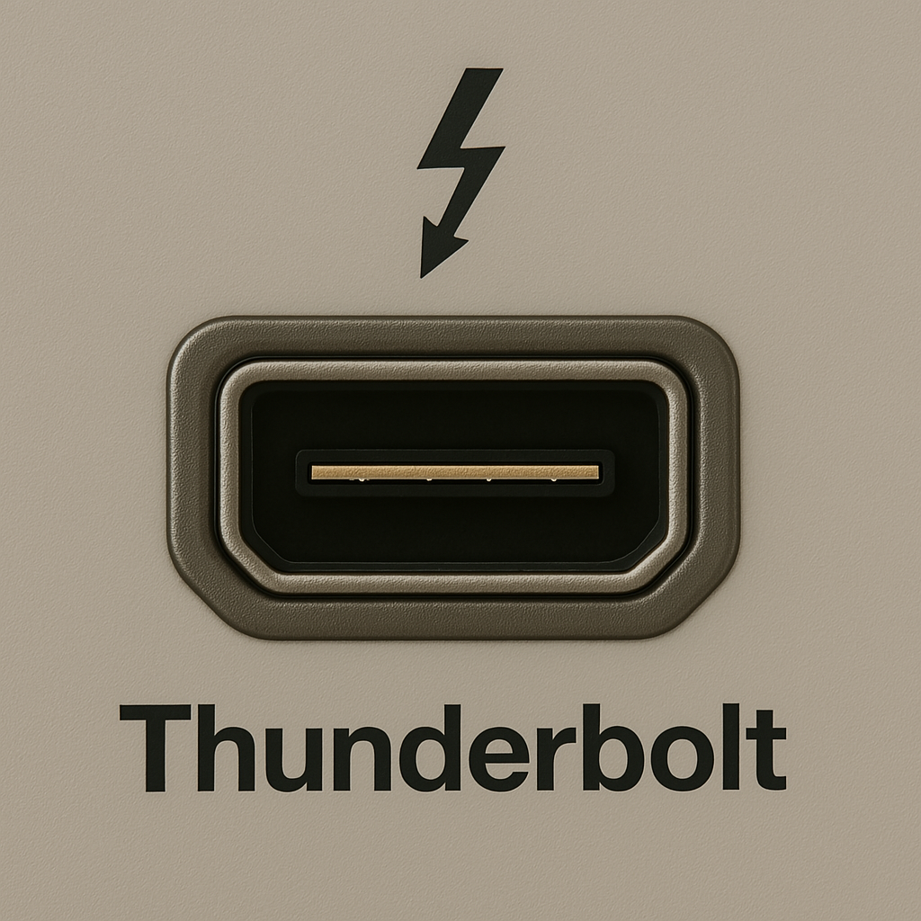 Thunderbolt 1 / 2 port