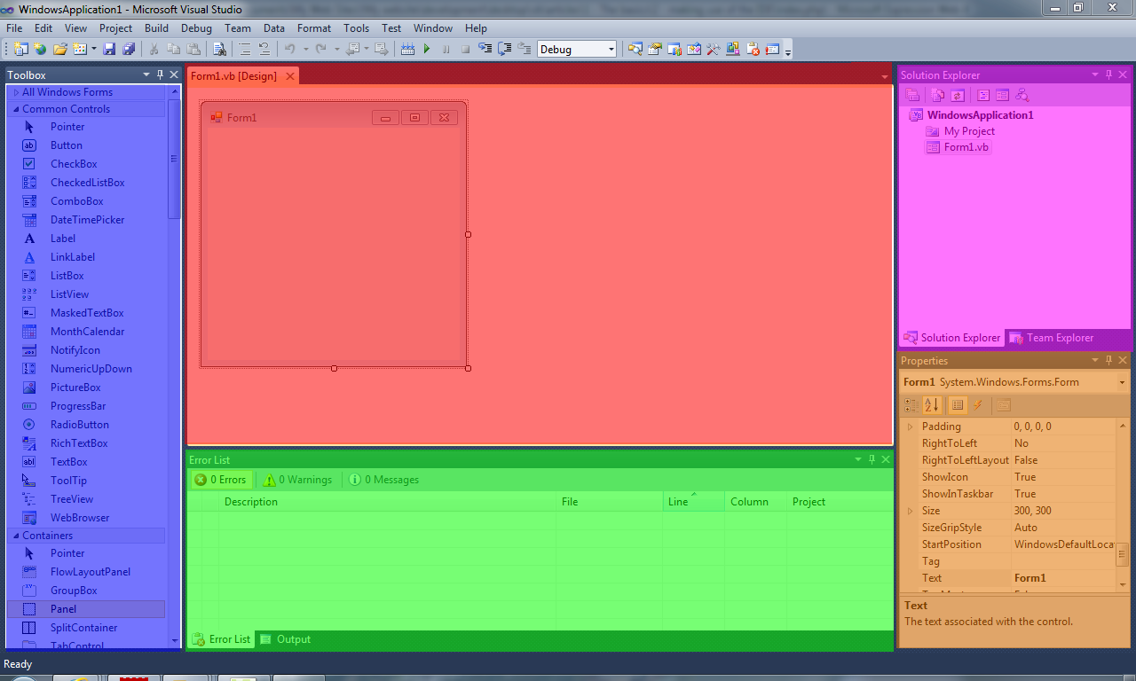 IDE for VS