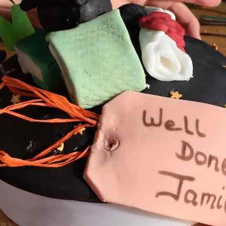 Graduation cake