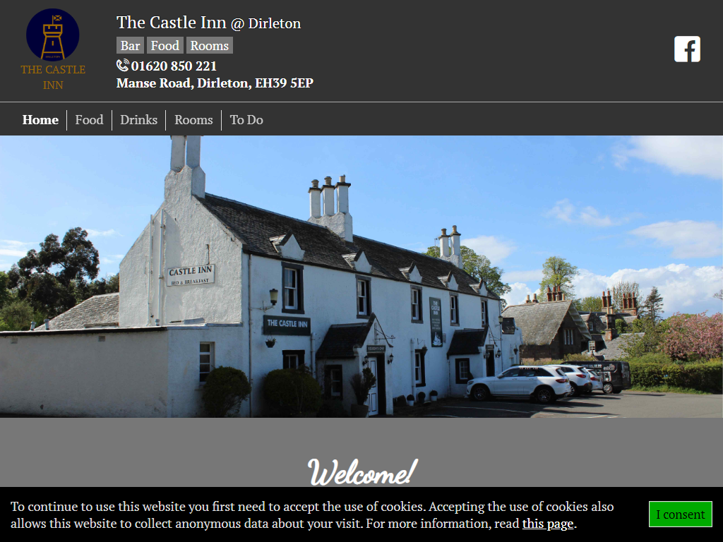 castleinndirleton.com