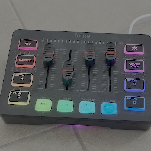 FIFINE Gaming Mixer SC3 review
